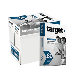 Papel Fotocopia A4 80gr TARGET a partir 3 cx 19,95€