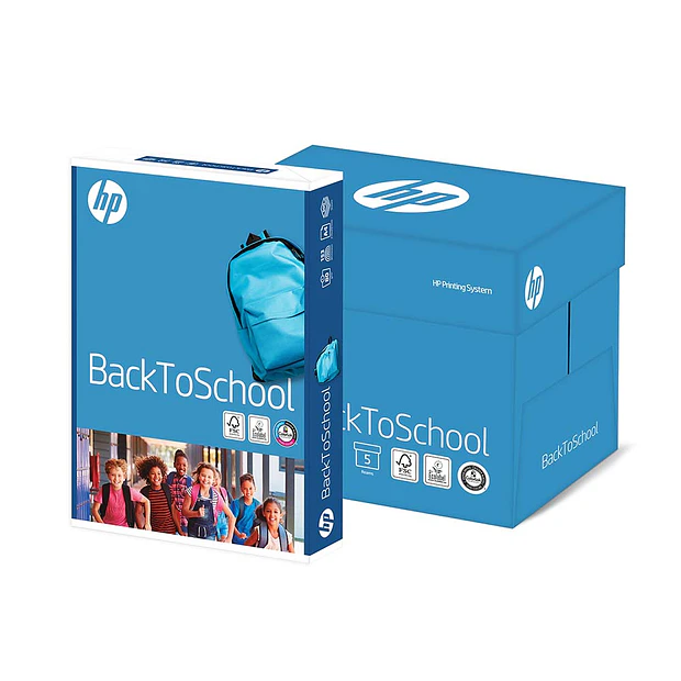 Papel Fotocopia A4 80gr HP a partir 3 cx. 15,40€ 