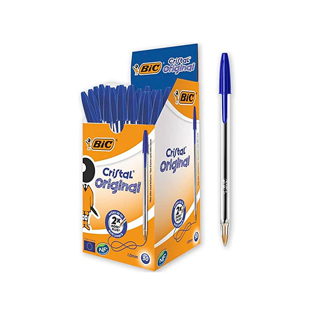 Esferográfica BIC Cristal Azul cx.50 0,19€/un 