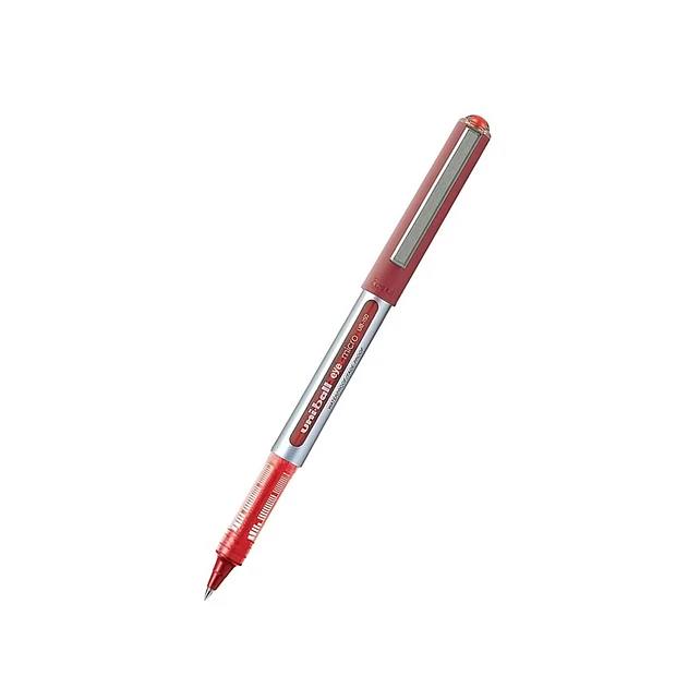 Marcador Roller Uniball UB150 0,5mm vermelho 2un. 