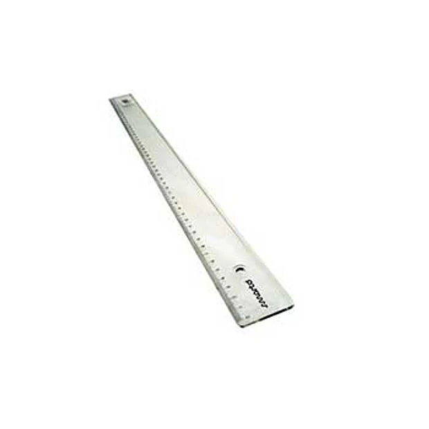 Régua Plástico Cristal 50cm SmartD 