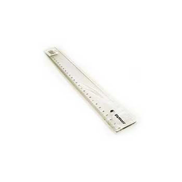 Régua Plástico Cristal 30cm SmartD 25un. 0,50€/un 