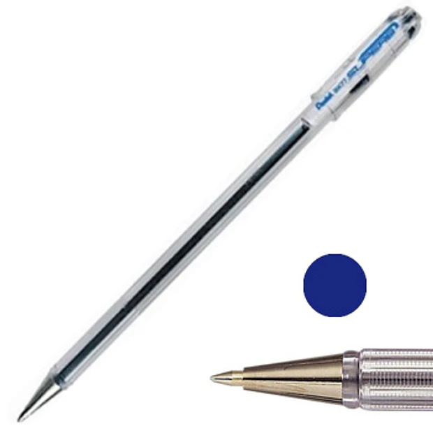 Esferográfica Pentel BK 77 Azul 0,7mm 12un 