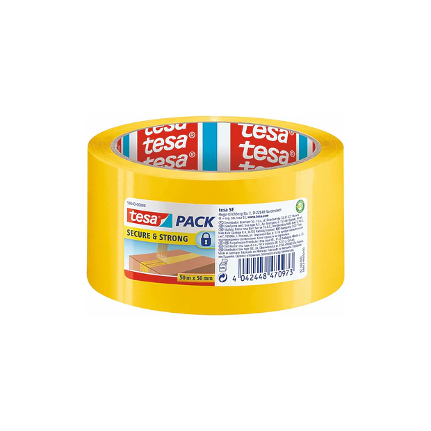 Fita Adesiva TESA segurança amarela 50mmx50m 