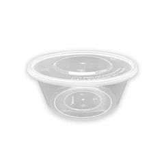 Embalagem Alimentar 500ml PP c/Tampa 50un 0,17€/un