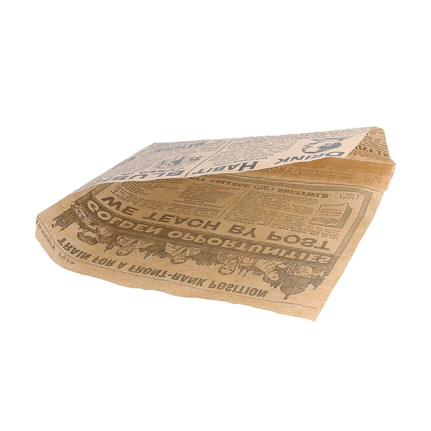Sacos Papel Anti-Gordura (Abertos) 34g 16x16,5cm 500un 