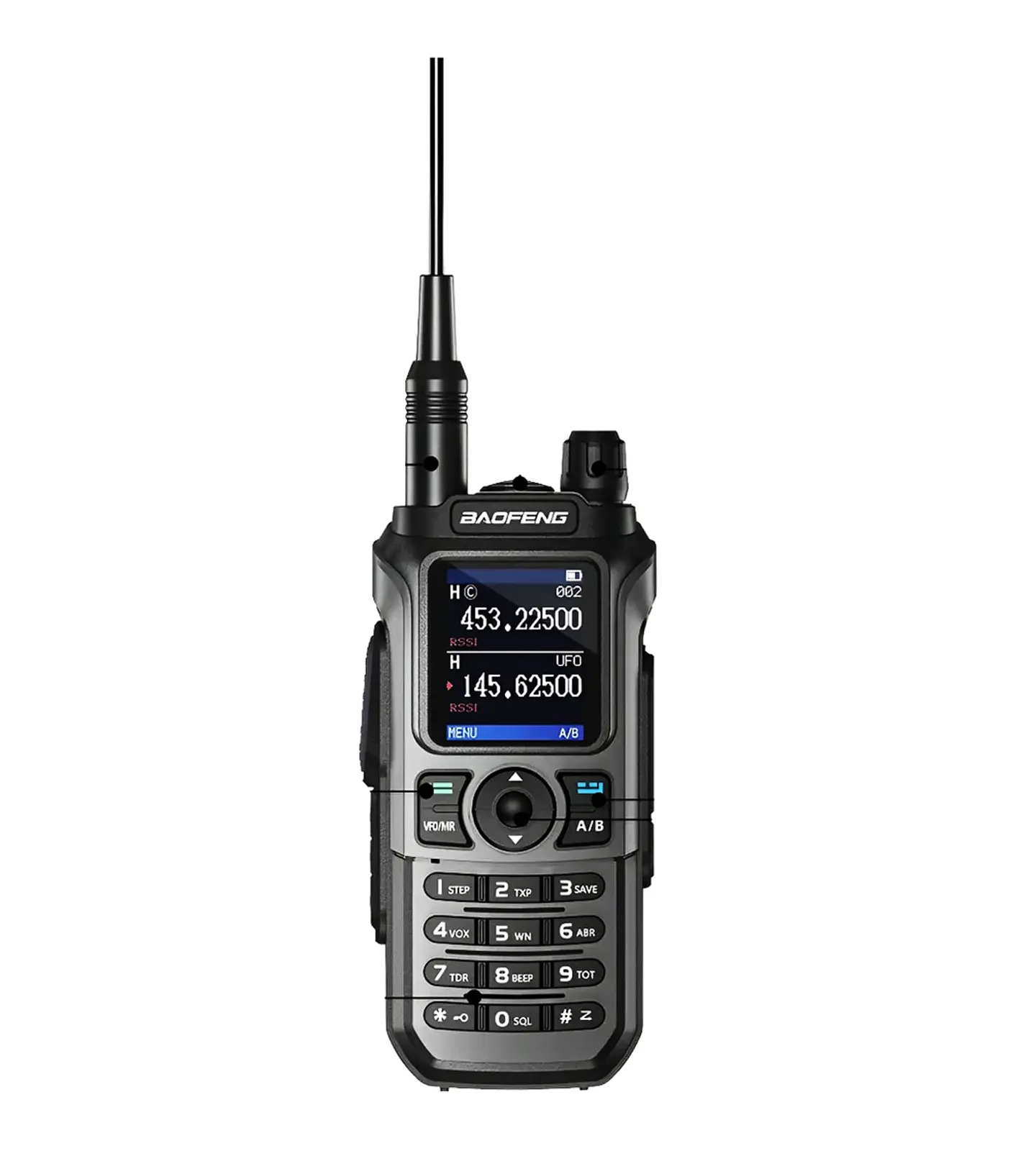 Radio Comunicador Baofeng UV-21 PRO Dual Banda VHF/UHF 5W – Walkie Talkie Profesional con Carga Tipo C 1