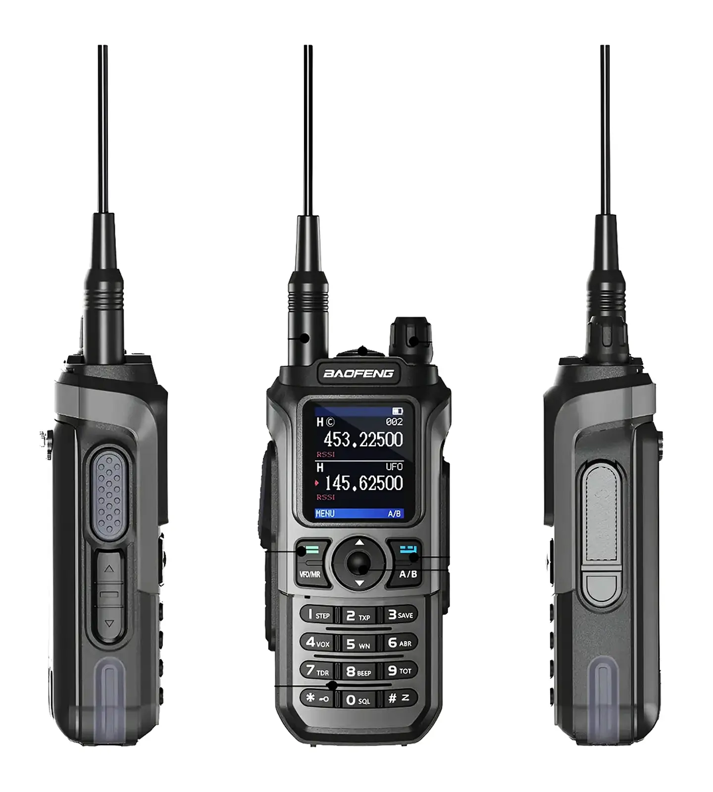 Radio Comunicador Baofeng UV-21 PRO Dual Banda VHF/UHF 5W – Walkie Talkie Profesional con Carga Tipo C 2