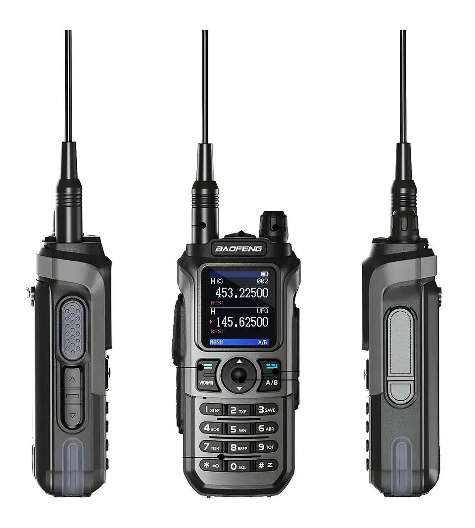 Radio Comunicador Baofeng UV-21 PRO Dual Banda VHF/UHF 5W – Walkie Talkie Profesional con Carga Tipo C 2