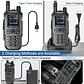 Radio Comunicador Baofeng UV-21 PRO Dual Banda VHF/UHF 5W – Walkie Talkie Profesional con Carga Tipo C - Miniatura 7