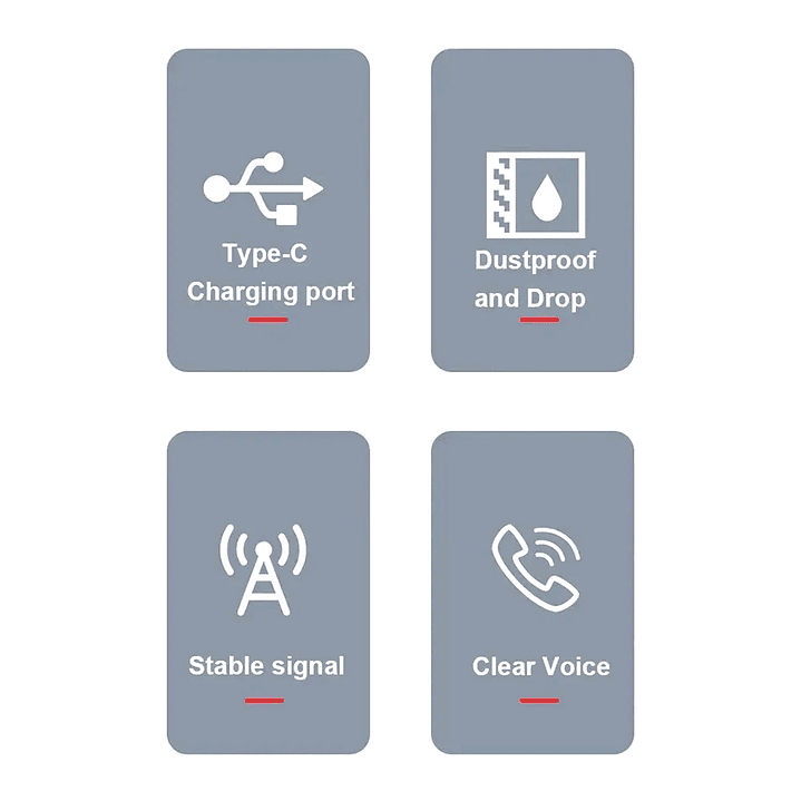 Radio Comunicador Baofeng BF-1909 UHF 400-520 MHz – Walkie Talkie Profesional para Minería, Seguridad y Transporte 4