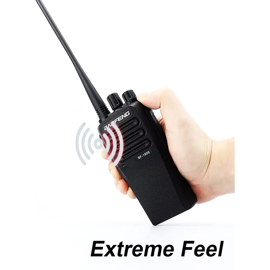 Radio Comunicador Baofeng BF-1909 UHF 400-520 MHz – Walkie Talkie Profesional para Minería, Seguridad y Transporte 6