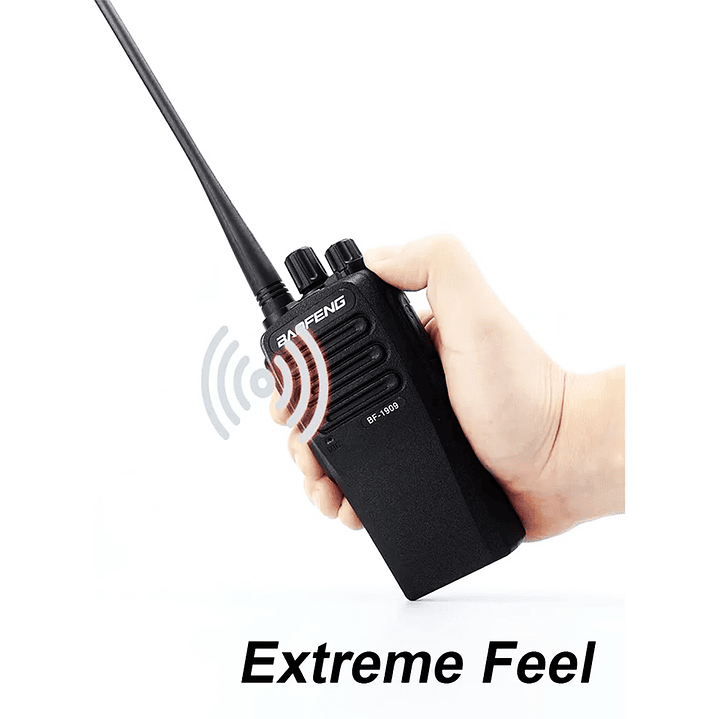 Radio Comunicador Baofeng BF-1909 UHF 400-520 MHz – Walkie Talkie Profesional para Minería, Seguridad y Transporte 6