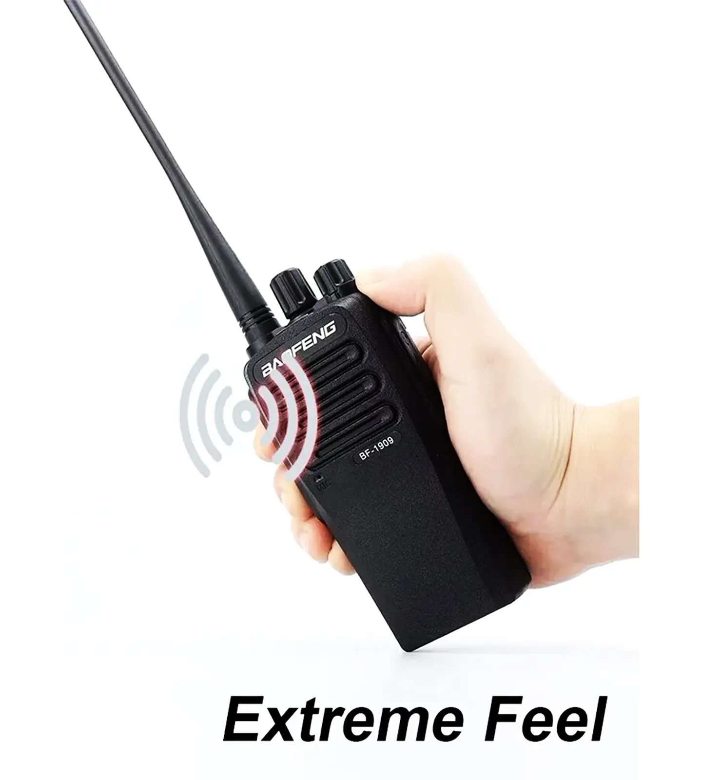 Radio Comunicador Baofeng BF-1909 UHF 400-520 MHz – Walkie Talkie Profesional para Minería, Seguridad y Transporte 6