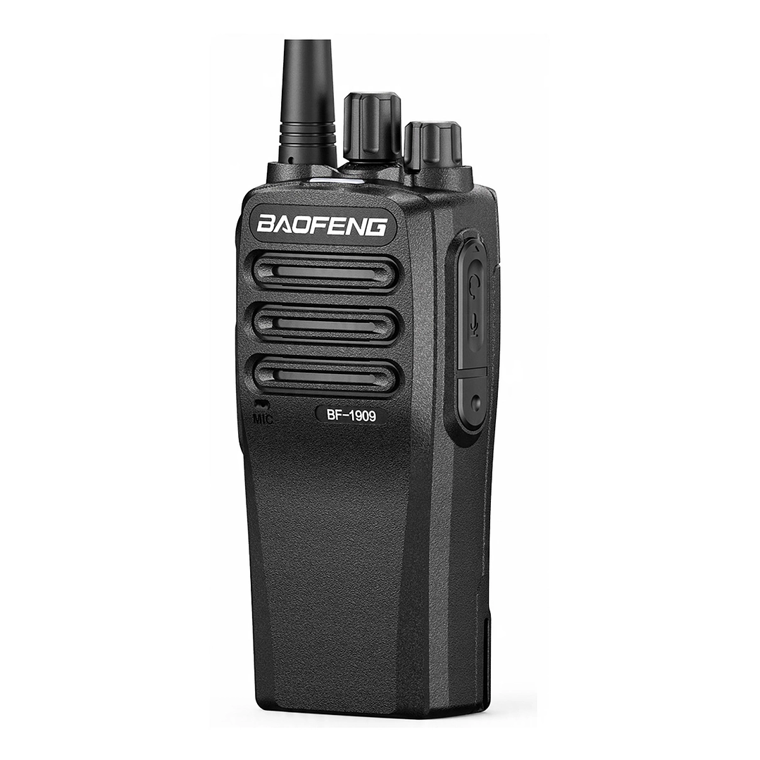 Radio Comunicador Baofeng BF-1909 UHF 400-520 MHz – Walkie Talkie Profesional para Minería, Seguridad y Transporte 2