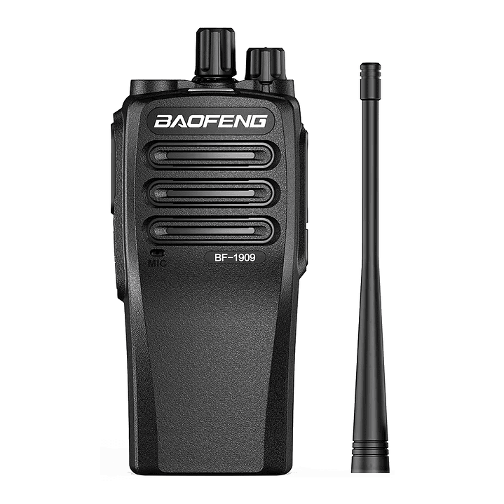 Radio Comunicador Baofeng BF-1909 UHF 400-520 MHz – Walkie Talkie Profesional para Minería, Seguridad y Transporte 1