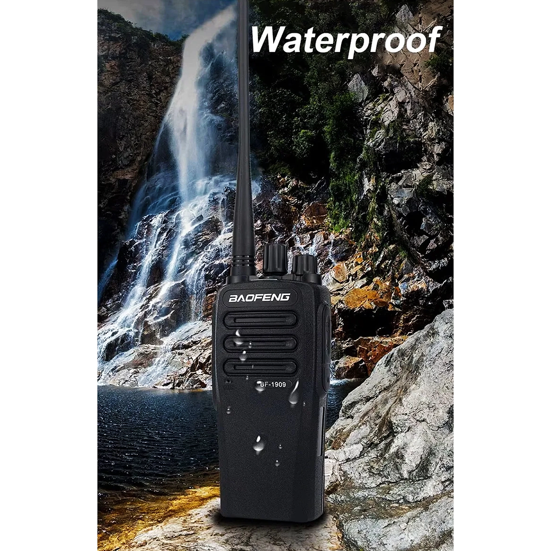 Radio Comunicador Baofeng BF-1909 UHF 400-520 MHz – Walkie Talkie Profesional para Minería, Seguridad y Transporte 8