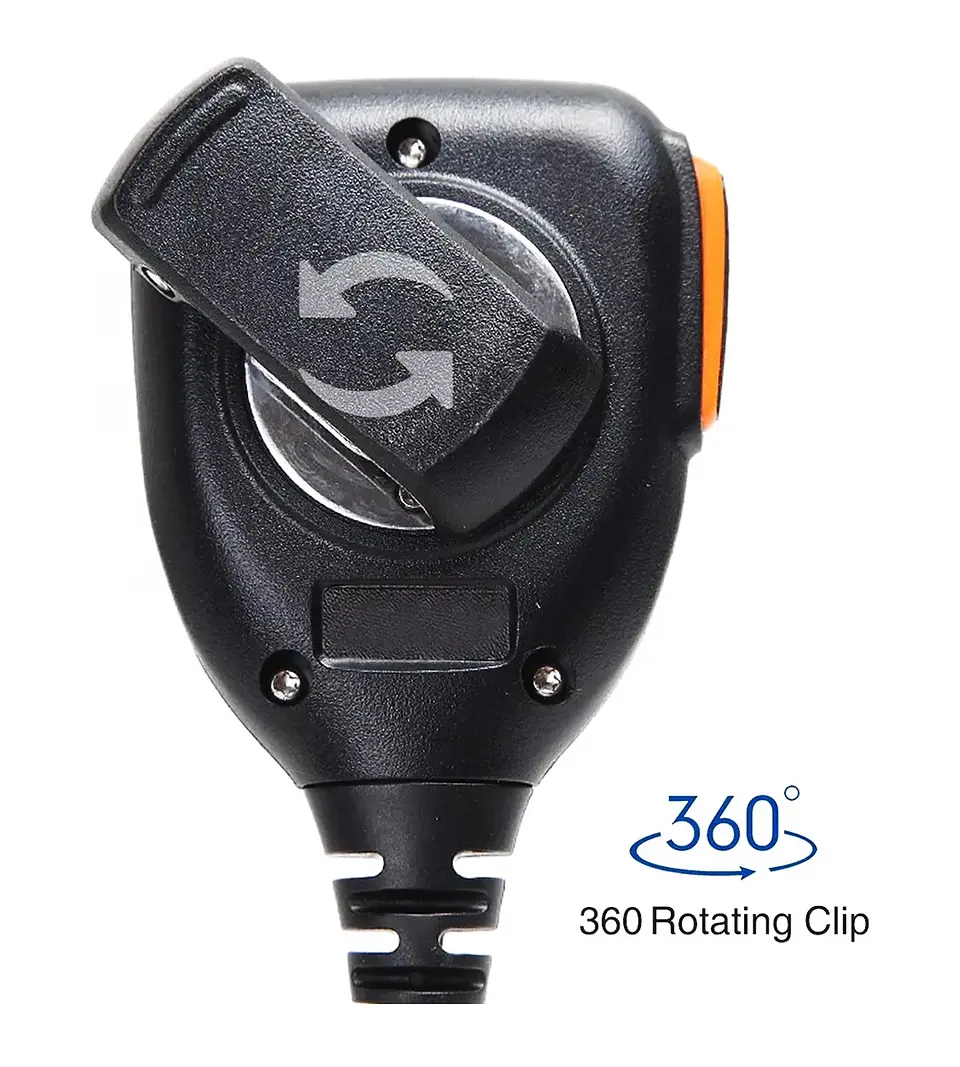 Pera Baofeng Micrófono Parlante Resistente Dual Ptt 2