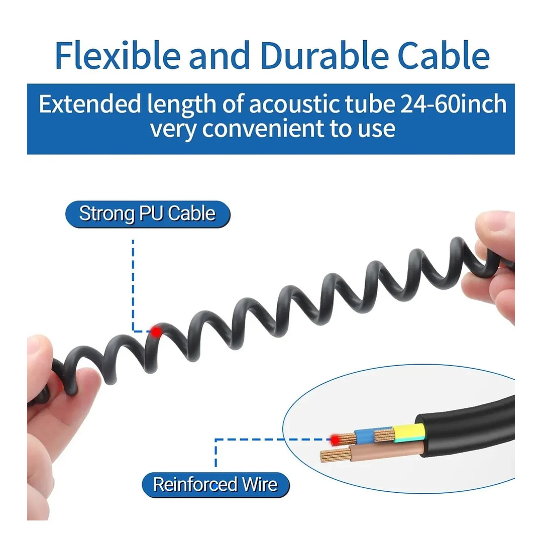 Pera Baofeng Micrófono Parlante Resistente Dual Ptt 9