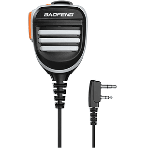 Pera Baofeng Micrófono Parlante Resistente Dual Ptt