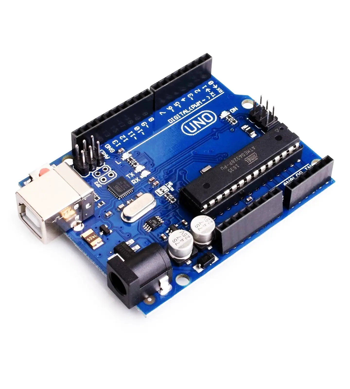 Arduino Uno R3 Compatible Dip Atmega328p Con Cable Usb 1