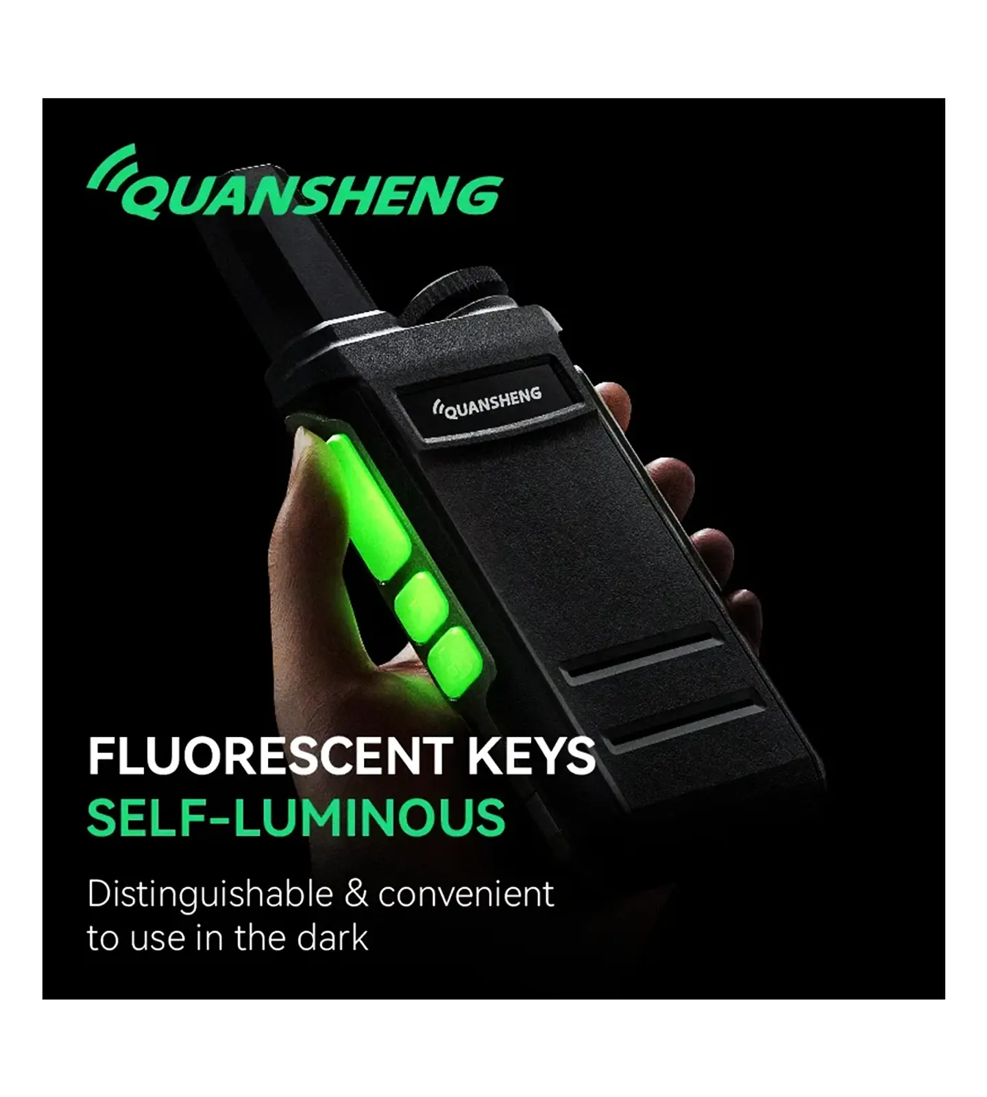 Pack Walkie Talkie Quansheng TG-A1 UHF PMR x2 – Compactos para Uso Profesional 9