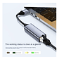Adaptador USB 3.0 a Ethernet RJ45 1000Mbps para PC y Laptop - Miniatura 2