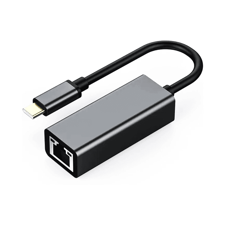 Adaptador USB-C 3.1 a Ethernet RJ45 1000Mbps para Red LAN en PC y Laptop 2