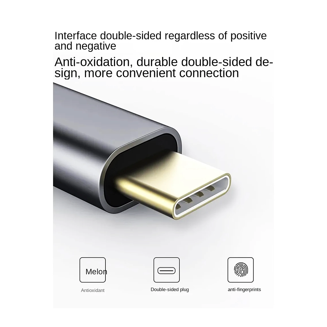 Adaptador USB-C 3.1 a Ethernet RJ45 1000Mbps para Red LAN en PC y Laptop 3