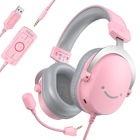 Auriculares Gamer Fifine Gamer H9  