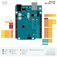 Arduino Uno R3 Compatible Microcontrolador - Miniatura 2