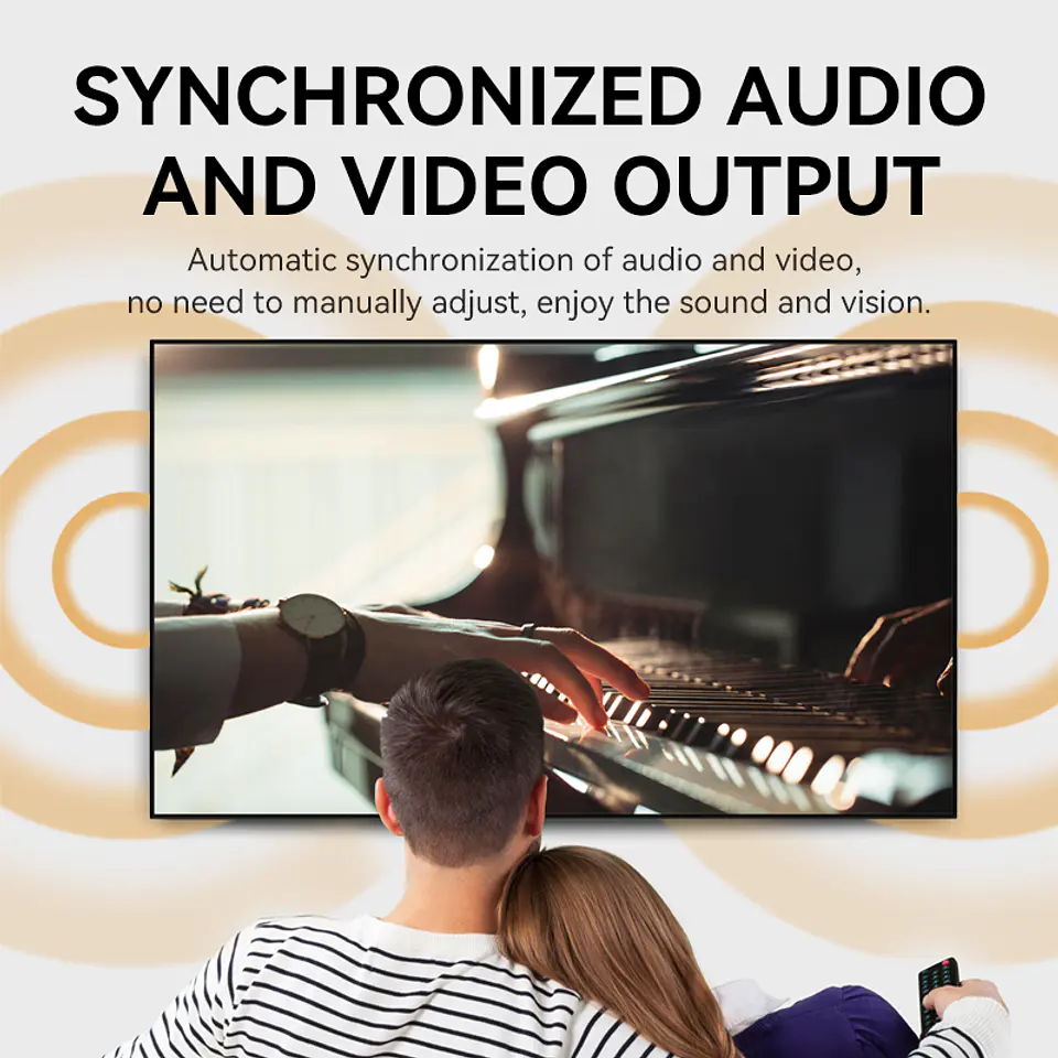 Cable HDMI Veggieg 4K 60Hz V2.0 para TV, Monitor y Consolas 8