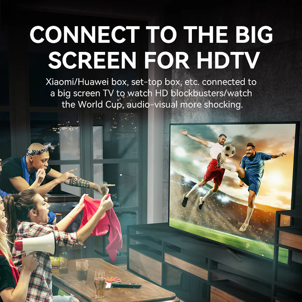 Cable HDMI Veggieg 4K 60Hz V2.0 para TV, Monitor y Consolas 9