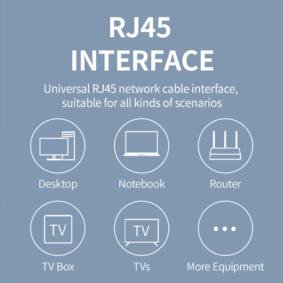Cable de Red Ethernet CAT 8 RJ45 – Alta Velocidad 40Gbps / 2000MHz – Color Negro Premium (5m / 10m / 20m) 3