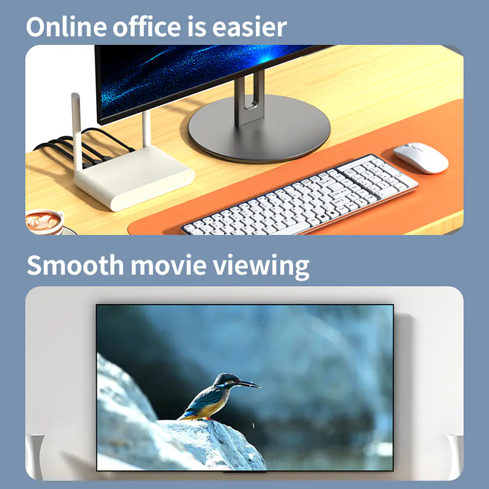 Cable de Red Ethernet CAT 8 RJ45 – Alta Velocidad 40Gbps / 2000MHz – Color Negro Premium (5m / 10m / 20m) 14