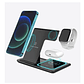 Soporte Cargador Inalámbrico Para Iphone 3 En 1 - Miniatura 1