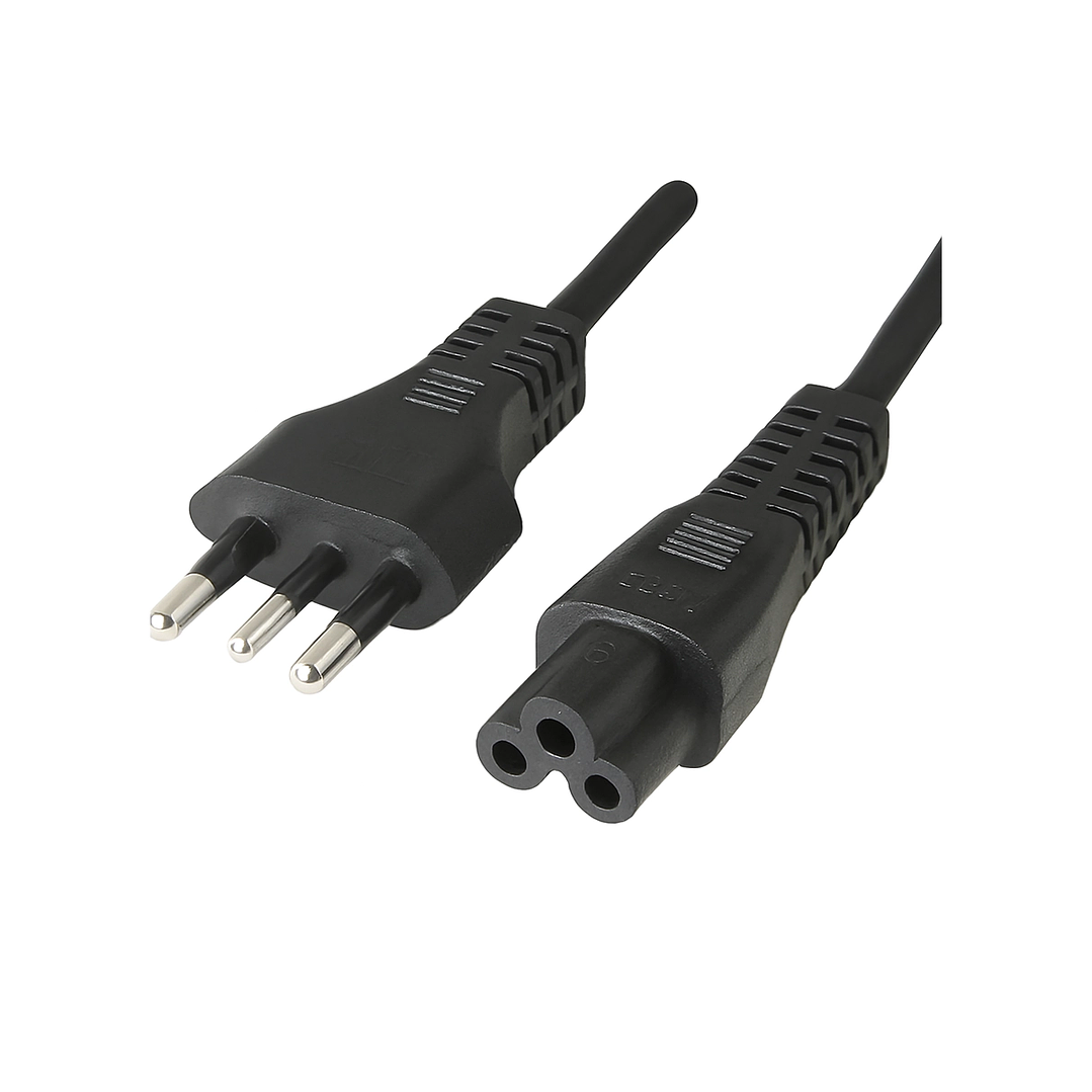 Cable Corriente Triple Entrada Al Tv 1.5 Mts 1
