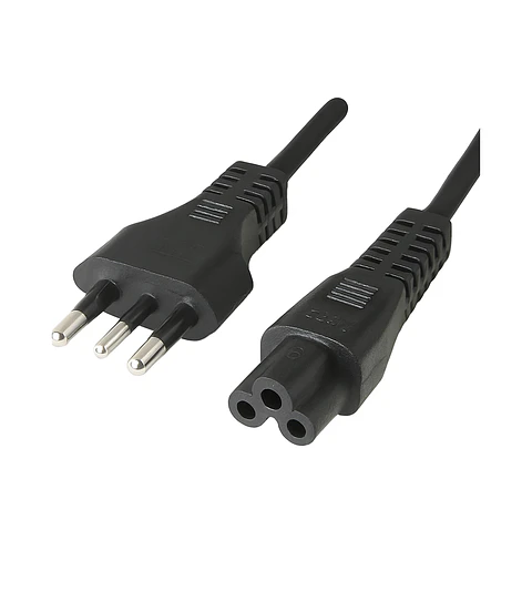 Cable Corriente Triple Entrada Al Tv 1.5 Mts