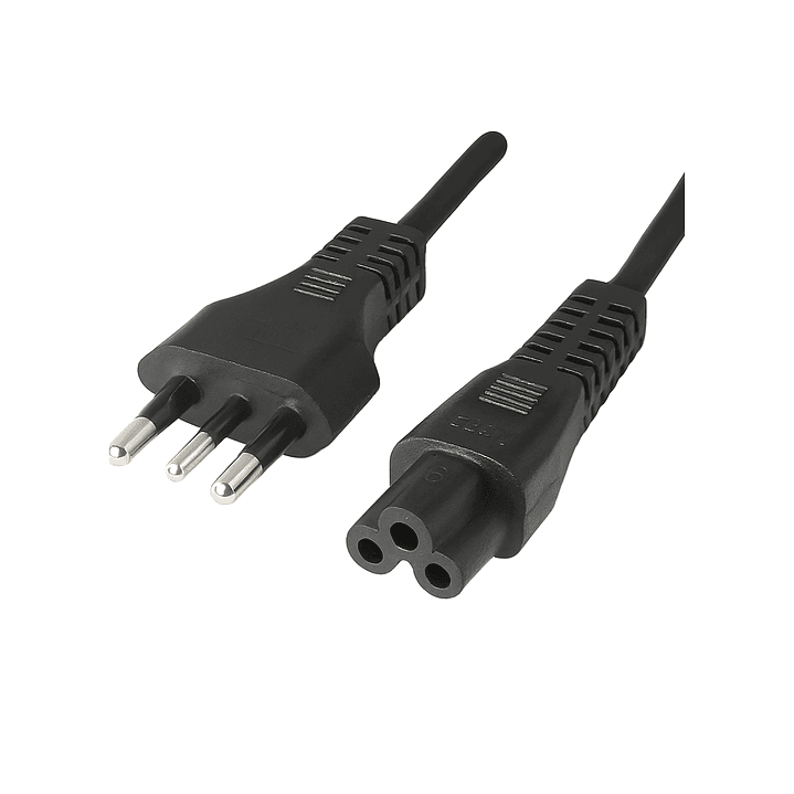 Cable Corriente Triple Entrada Al Tv 1.5 Mts 1