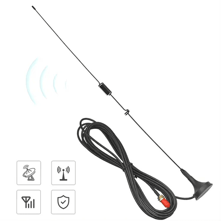 Antena Magnetica  Movil Para Radios Dual Banda 2