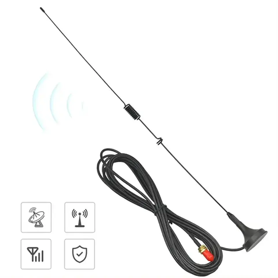 Antena Magnetica  Movil Para Radios Dual Banda 2