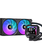Refrigeración Líquida LovingCool  240mm con Pantalla Digital – ARGB | Blanco y Negro - Miniatura 3