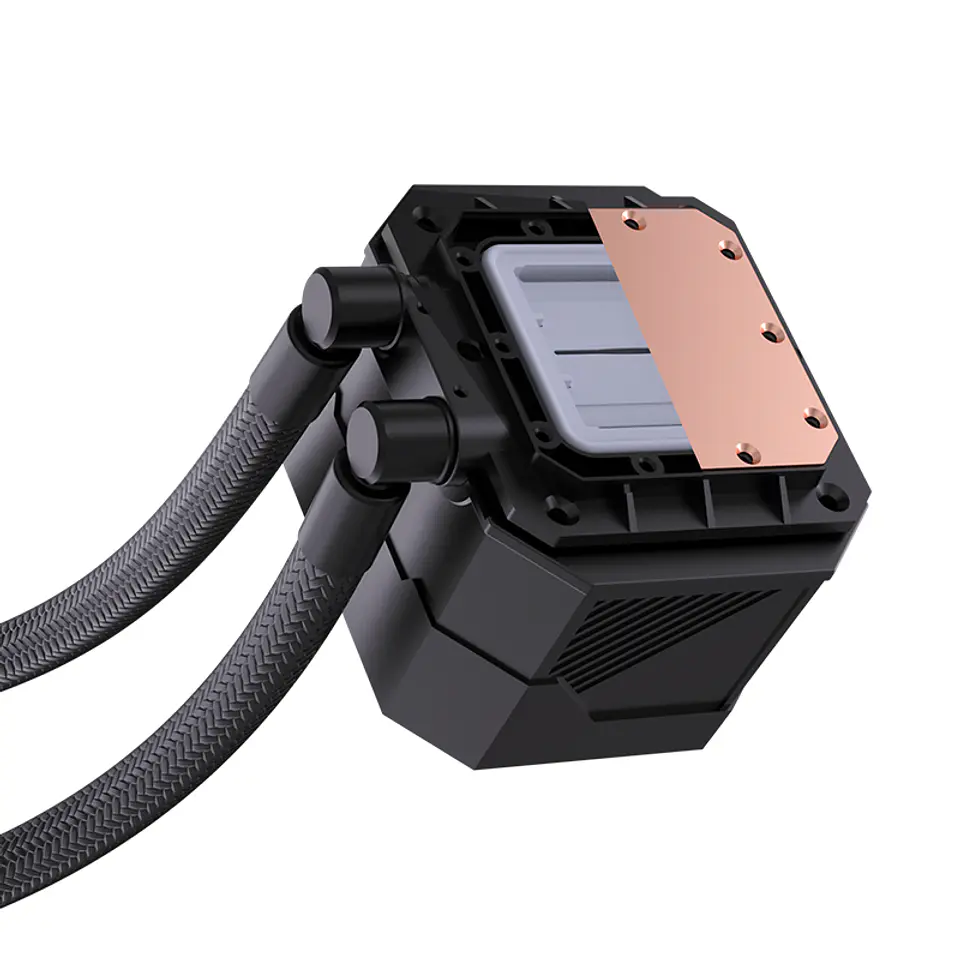 Refrigeración Líquida AIO  240mm con Pantalla Digital – ARGB | Blanco y Negro TDP 255w  5