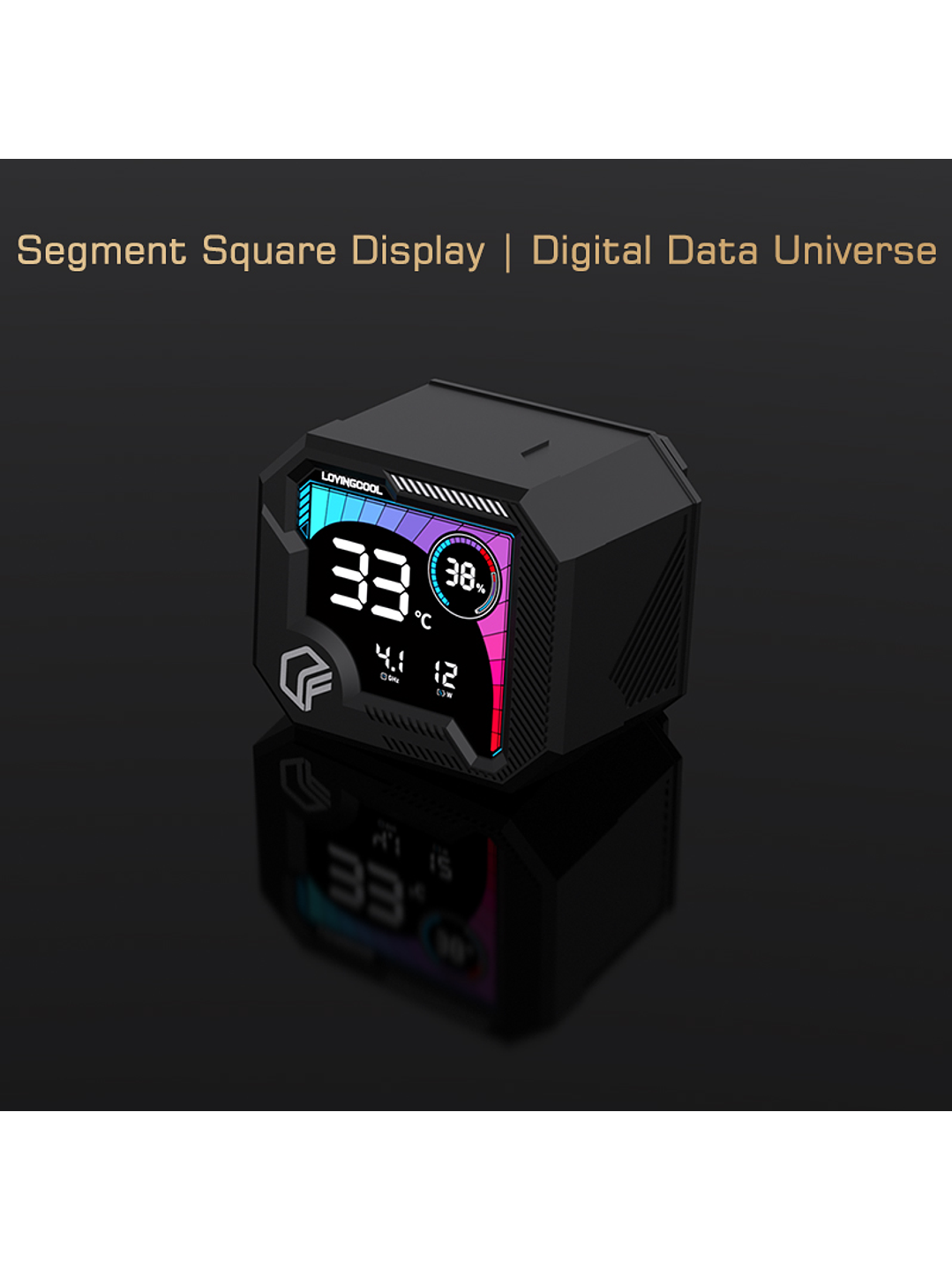 Refrigeración Líquida LovingCool  240mm con Pantalla Digital – ARGB | Blanco y Negro 7