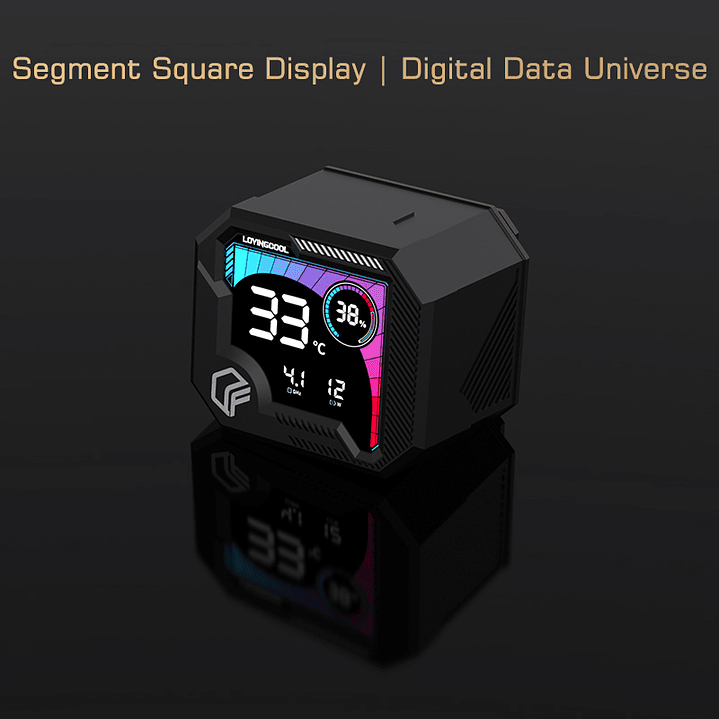 Refrigeración Líquida AIO  240mm con Pantalla Digital – ARGB | Blanco y Negro TDP 255w  7