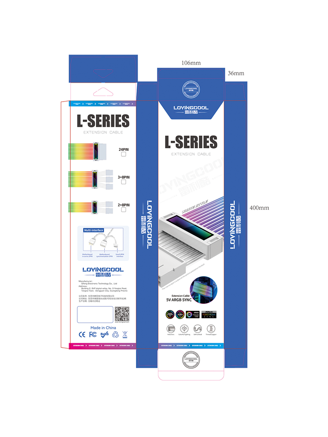 Cables de Alimentación para PC – 24PIN, 2×8PIN y 3×8PIN  Compatibles con GPU y Placa Base 7