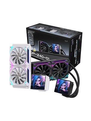  Refrigeración Líquida AIO 240mm con Pantalla Digital 3.5