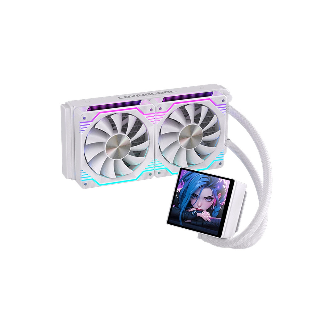  Refrigeración Líquida AIO 240mm con Pantalla Digital 3.5