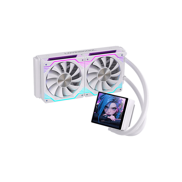  Refrigeración Líquida AIO 240mm con Pantalla Digital 3.5