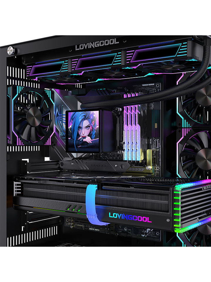  Refrigeración Líquida AIO 240mm con Pantalla Digital 3.5